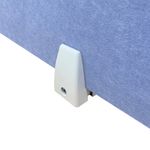 5 Star PET Dedge Clamp Scrn Hldr Pair for Dmount Scrn Wht SF1004351