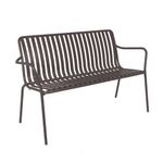 Lark Two Seater Bench Aluminium Charcoal 1043436ND