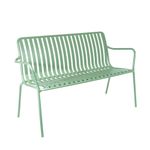 Lark Two Seater Bench Aluminium Fair Green 1043438ND