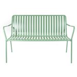 Lark Two Seater Bench Aluminium Fair Green 1043438ND