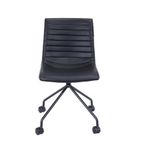 5 Star Striva Office Chair No Arms Polyurethane Black SF1041063
