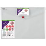 Snopake Polyfile ID Wallet A4 Transparent (Pack of 5) 12560