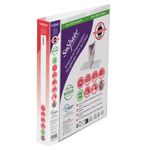 Snopake Executive Presentation 4D-Ring Binder A4 Clear 13386