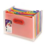 Snopake Rainbow 13 Part Desk Expander A4 15809
