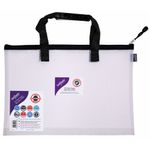 Snopake EVA Mesh High Capacity Project Zippa Bag A3 480x350mm Black 15874