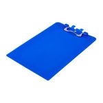 Snopake Clipboard with Pen Holder A4 Blue 15886