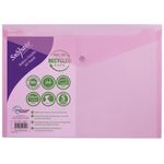 Snopake Reborn Polyfile A4 Assorted (Pack of 5) 15912