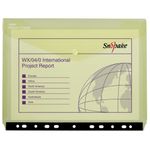 Reborn Polyfile Ring Binder Wallet Landscape Assorted (Pack of 5) 15916