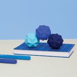 Speks Odds Silicone Magnets Blue Peaks Pack of 3 Odds3PeaksBlue