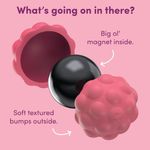 Speks Odds Silicone Magnets Purple Bumps Pack of 3 Odds3BumpsPurple