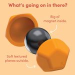 Speks Odds Silicone Magnets Orange Planes Pack of 3 Odds3PlanesOrange