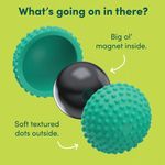 Speks Odds Silicone Magnets Green Dots Pack of 3 Odds3DotsGreen
