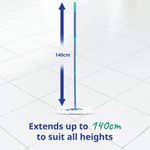 Spontex Extra Flat Wet and Dry Microfibre Mop 19100050