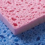 Spontex Thick Moppets Sponge Wipes Assorted Colours (Pack of 2) 19000086