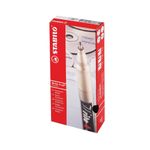 Stabilo Write-4-all Permanent Marker Fine 0.7mm Black (Pack of 10) 156/46