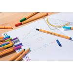 Stabilo Point 88 Fineliner Pen Wallet Assorted (Pack of 10) 8810