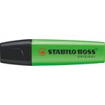 Stabilo Boss Original Highlighter Green (Pack of 10) 70/33/10