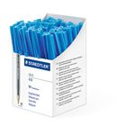 Staedtler Stick 430 Ballpoint Pens in CDU Blue (Pack of 50) 430 M-3CP5