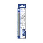 Staedtler Noris School 121 Graphite HB Pencil (Pack of 12) 121-HB
