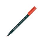 Staedtler Lumocolor Permanent Universal Pen Fine 0.6mm Red (Pack of 10) 318-2