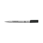 Staedtler Lumocolor Non-Permanent Universal Pen Fine 0.6mm (Pack of 10) Black 316-9