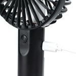 Status Recharge Handheld Fan 3In Black/Grey Pack of 10 MIXRHHFANSX10