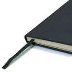 Silvine Soft Feel Executive Notebook Lined 160 Pages A5 Anthracite 197GY