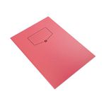 Silvine Recycled Exercise Book Lined with Margin 64 Pages A4 Red (Pack of 10) EXRE101