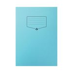 Silvine Rcyc Exercise Book 7mm Square 64 Pg A4 Blue Pack of 10 EXRE104