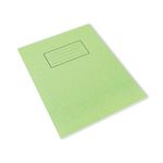 Silvine Exercise Book Ruled 229x178mm Green (Pack of 10) EX102