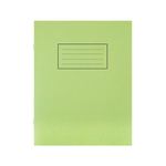 Silvine Exercise Book Ruled 229x178mm Green (Pack of 10) EX102