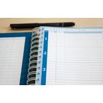 Silvine Academic Planner and Record A4 Blue EX202