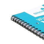 Silvine Envrionmentally Friendly Wirebound Notebook 160 Pages A5 (5 Pack) FSCTWA5