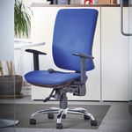 Senza Ergo 24hr ergonomic asynchro task chair - black
