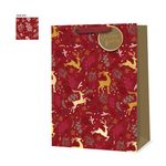 Christmas Reindeer Gift Bag Extra Large Pack of 6 X9307A/FSC