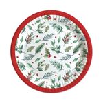Traditional Christmas Party Paper Plates x6 Pack of 12 X9979B