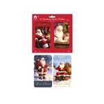 Traditional Santa Christmas Money Wallets x4 Pack of 12 X9048B
