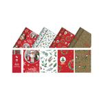 Traditional Christmas Wrapping Paper 4m Pack of 36 X9153B/FSC