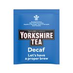 Yorkshire Tea Decaffeinated Tagged And Enveloped Bags (Pack of 200) 1343
