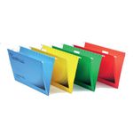 Rexel Crystalfile Flexi Standard Suspension Files Foolscap Green (Pack of 50) 3000040
