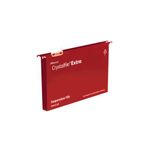 Rexel Crystalfile Extra 30mm Suspension File Black (Pack of 25) 3000081