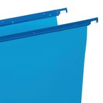 Rexel Crystalfile Extra 15mm Suspension File Blue (Pack of 25) 70630