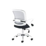 Tyler mesh back operator chair with white frame