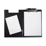 Seco Clipboard Foldover A4 Plus Black 570-PVC-BK