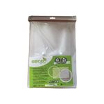Seco Recycled Popper Wallet A4 Clear Pack of 5 30085-CL