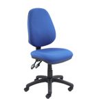 Vantage 100 2 lever PCB operators chair with no arms - blue