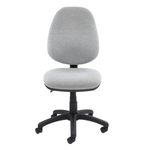 Vantage 100 2 lever PCB operators chair with no arms - Grey