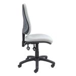 Vantage 100 2 lever PCB operators chair with no arms - Grey