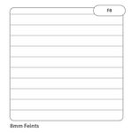 Rhino Exercise Book A4+ 8mm Ruled 80P Yellow (Pack of 50) VC08725