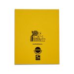 Rhino Exercise Book 48 Page 8x6.5 Yellow (Pack of 100) VAA114-2